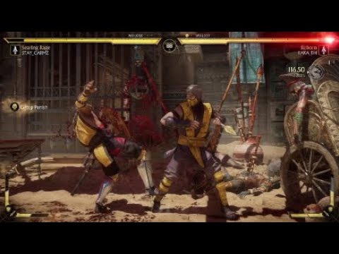 Mortal Kombat 11 Scorpion Mirror Match STAY_CARMZ VS KAKA_DH (ME)