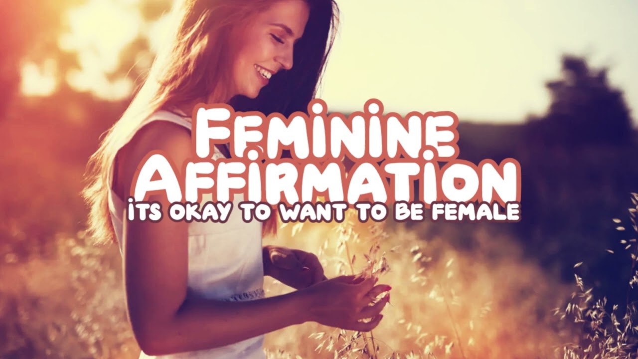 Feminine affirmation | Sissy Trans Positive | Feminization hypnosis loop