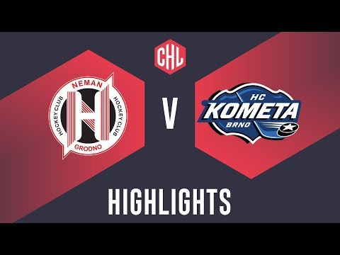 Highlights: Neman Grodno vs. Kometa Brno