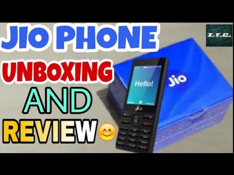 Jio phone unboxing