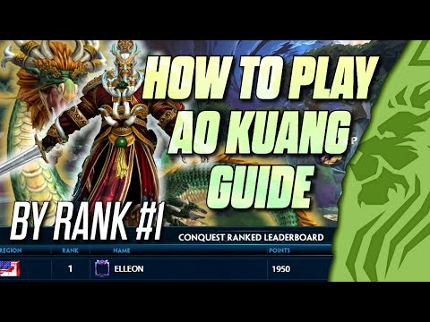 HOW TO PLAY AO KUANG GUIDE - BY #1 RANK!