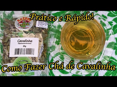 COMO FAZER CHÁ DE CAVALINHA, MODO DE PREPARO | Receitas do Dia