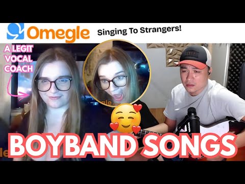 SERENADING STRANGERS | BOYBAND SONGS | I MET A LEGIT VOCAL COACH