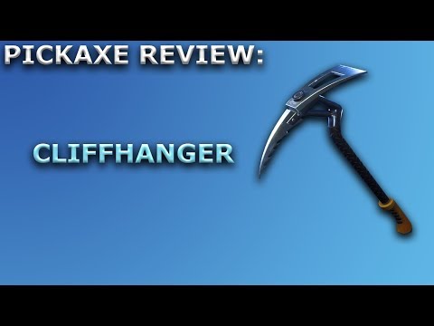 cliffhanger pickaxe review sound showcase fortnite battle royale - crimson scythe fortnite sound