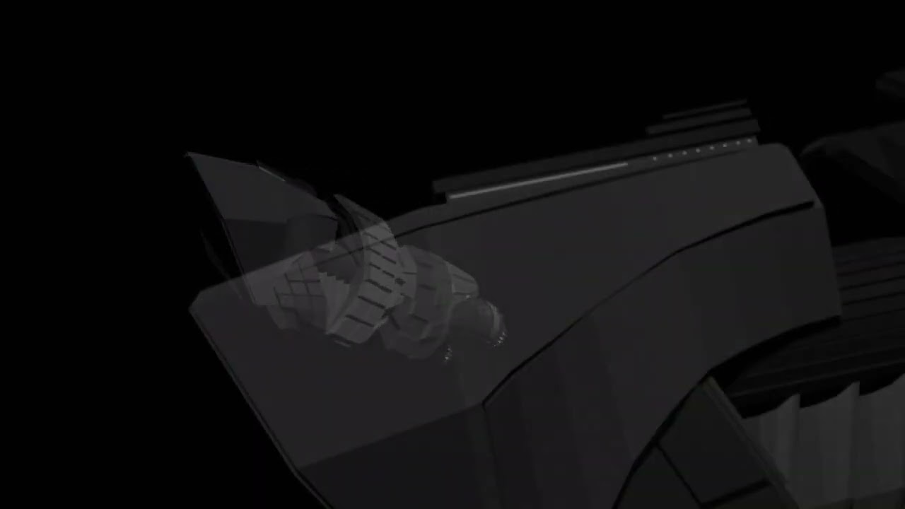 低聚航天器 3D 模型