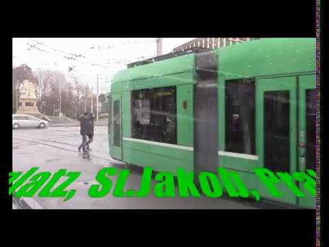 Tramlinie 1/14 von Bahnhof SBB nach Pratteln