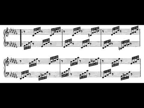 Liszt – Huit Variations (on an Original Theme) Opus 1, S148