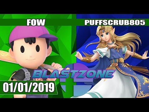 PSG Blastzone: FOW (Ness) vs Puffscrub805 (Zelda) - Winners Qtrs