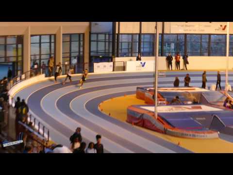 200m – Finale 4 – JUM – Championnat Régionaux Indoor 14/01/2017 – Eaubonne