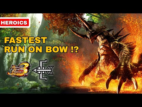 Akantor | Bow | Heroics [5'19"23] Monster Hunter portable 3rd [MHP3rd]