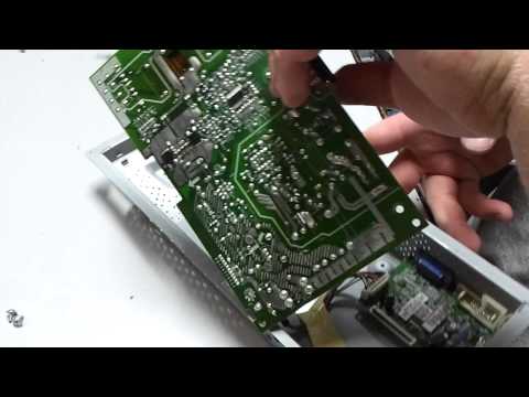 Repairing Electronics With Mike: LG Flatron 20" Widescreen Part 2