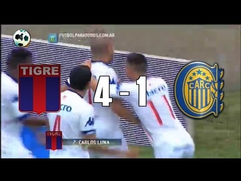 Tigre 4 Vs Rosario Central 1 - Campeonato Primera División 2014 - 7ma Fecha