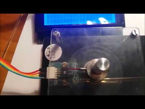 Controllo della rotazione di un servomotore con Encoder e monitor lcd - www.dmorologeria.com