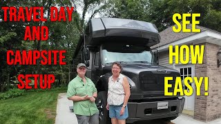 Super C RV Ready for Adventure! Full Travel Prep + Campsite Setup Tour