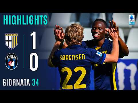Video highlights della Parma vs Pisa (1 a 0) - Giornata 34 - Fantacalcio e fantamedie