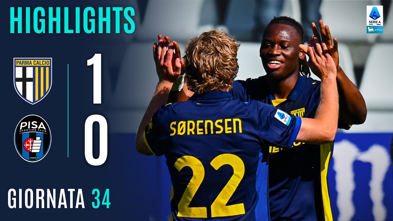 Cuesta Si Salva Grazie a Elphege  | PARMA-PISA 1-0 | HIGHLIGHTS | SERIE A ENILIVE 2025/26