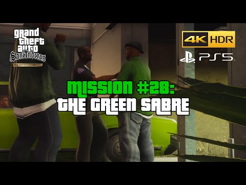 GTA: San Andreas – The Definitive Edition / Remastered - 'THE GREEN SABRE' - 4K60FPS PS5