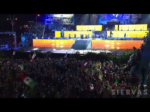 SIERVAS - 2019-01-28 "Mi Tesoro" en el concierto JMJ Panmá