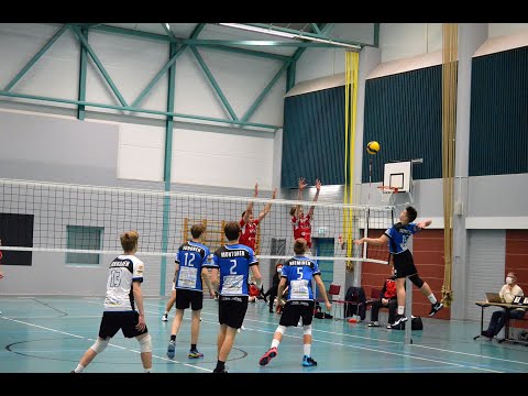 Lentopallon A-poikien SM-sarjaa Lempo-Volley - VaLePa C-pooli 28.11.2020