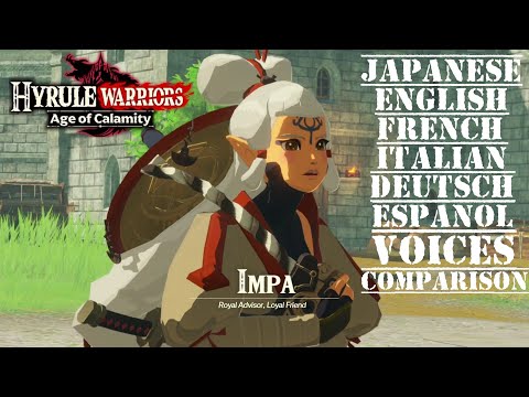 Young Impa All 6 Voices Comparison - Hyrule Warriors: Age of Calamity