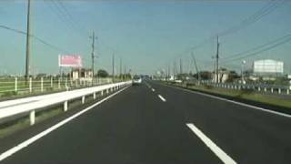 preview picture of video '水郷有料道路 東関東道・潮来ICから→神栖市市街地方向へ 2007/09/28'