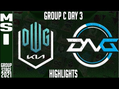 DK vs DFM Highlights | MSI 2021 Day 3 Group C | DWG KIA vs Detonation FocusMe