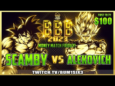BBB2023 $100 MM | DBFZ | Scamby vs Alekovich | Money Match Friday was OD!!!!