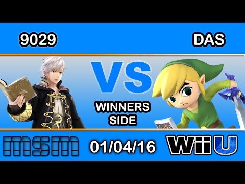 MSM 31 - 9029 (Robin) Vs. DHL | Das (Toon Link) Winners Side - Smash Wii U