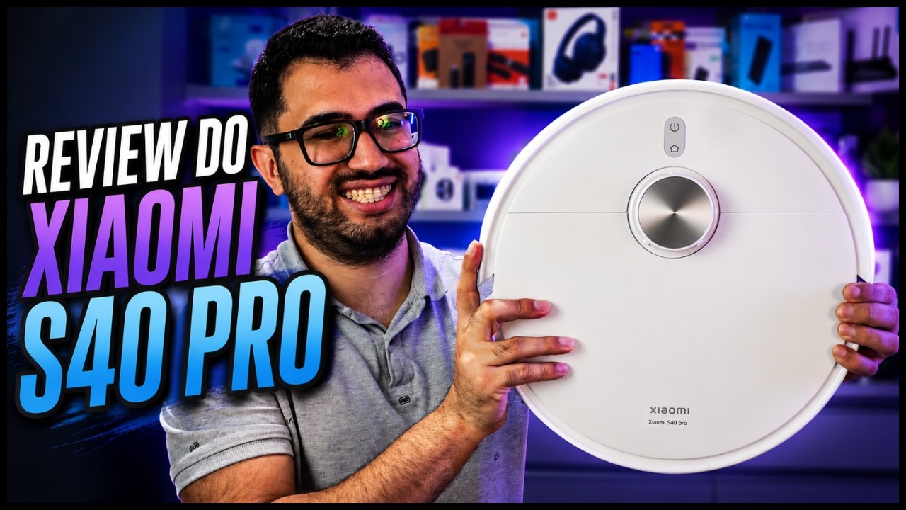 Miniatura da avaliação em vídeo de Robô Aspirador Xiaomi Robot Vacuum S40 Pro 15000 Pa