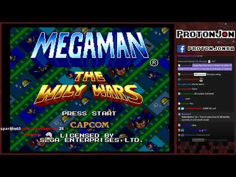 Game Clearing: January's Game - Mega Man: The Wily Wars Part 1/4