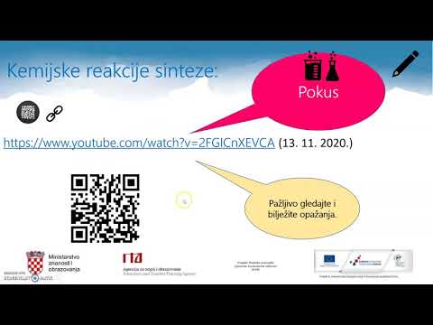 Kemija, 7. r. OŠ - Vrste kemijskih reakcija