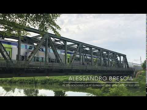 TRENITALIA REGIONALE VELOCE 2224 BOLOGNA C.LE 07:15 - PADOVA 08:45 - VENEZIA S.L. 09:18 18.07.2019