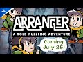 Vídeo de jogabilidade de Arranger: A Role-Puzzling Adventure  Playstation