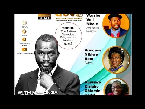 Maponga Marara Joshua III joined by Veli Mbele, Prs Nikiwe Bam & Vuyiswa Dhlamini| Afrikan Genocide