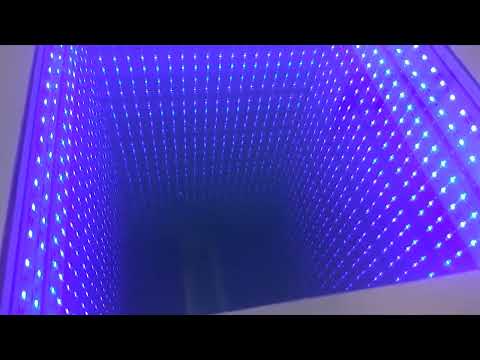 Infinity Mirror Light - 3D Light - Infinity Light - Standing Food Table