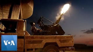 Syrian Rebels Fire at Regime Forces in Idlib Province