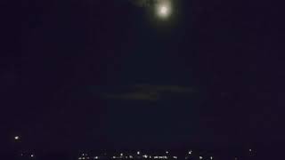 preview picture of video 'Beauty Moon  and aNight Flight In a Time Lapse | OPPO F7 Time Lapse 7 | Balikapapan City'