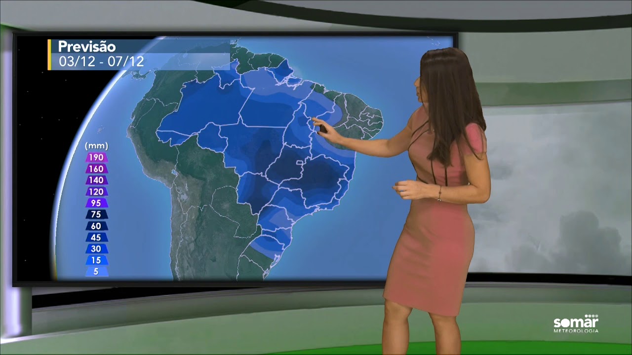 Acumulado de chuva BR nos próximos 10 dias (03.12 até 12.12) | AGROSOMAR
