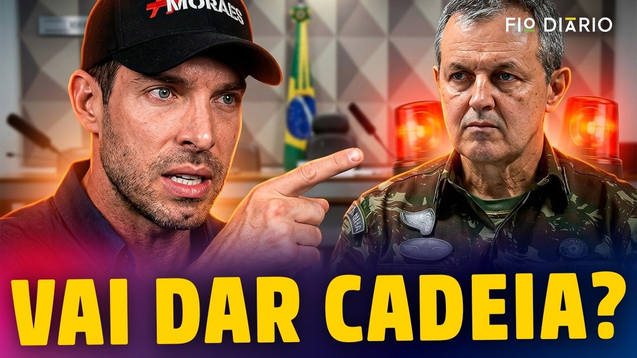 ASSESSOR DE GENERAL QUE AMEAÇOU VAN HATTEM PODE PARAR NA CADEIA?