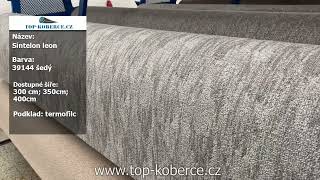 Sintelon Leon 39144 šíře 3,50m šedý