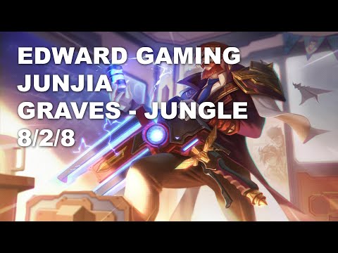 EDward Gaming JunJia Jungle Graves vs Lee Sin - KR Grandmaster Patch 10.9
