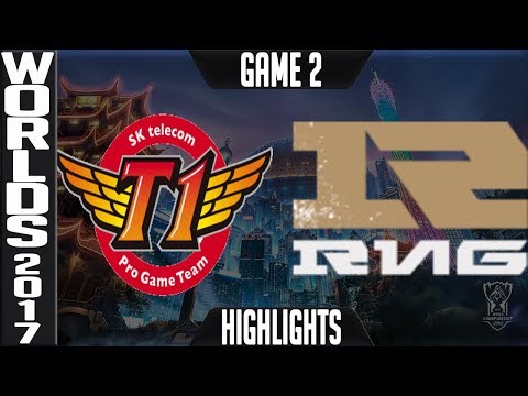 SKT vs RNG Highlights Game 2 - Semifinal World Championship 2017 SK Telecom T1 vs Royal G2