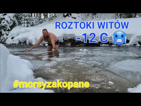 ROZTOKI WITÓW  - 12C 1 m Śniegu Spławianie lodu