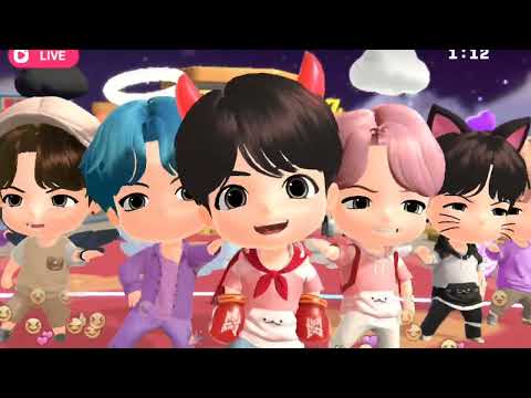 TinyTAN performs 'Go Go' in BTS Dream TinyTAN House 🏠 (version 2)
