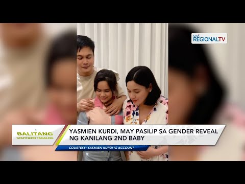 Balitang Southern Tagalog: Yasmien Kurdi, may pasilip sa gender reveal ng kanilang 2nd baby