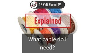What cable do I need? | 12 Volt Planet