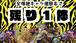 【モンスト】全爆絶キャラ運極まであと一体！カタストロフィー全力マルチ周回！！【初見参加大歓迎！！】
