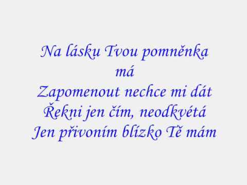 Iveta Bartošová - Pomněnka  //Karaoke// with Lyrics