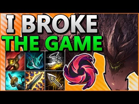MY BUILD BROKE THE GAME?! 3.0+ ATTACK SPEED 100% CRIT MALPHITE - League of Legends