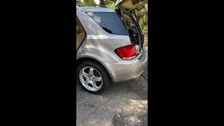 Detecting a SAM module water leak in a Mercedes W164 Ml63 AMG or ML350